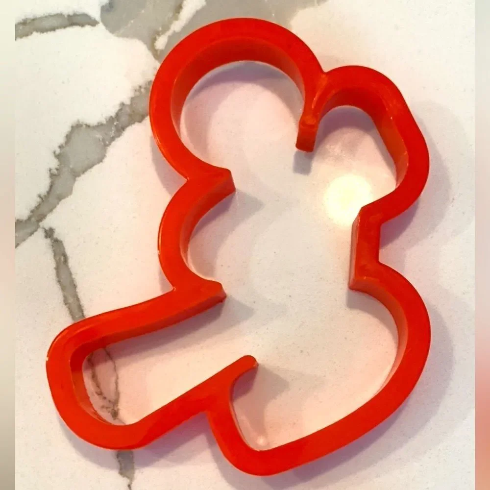 Red NINJA KARATE COOKIE Cutters Set of 4 Holiday Baking Martial Arts